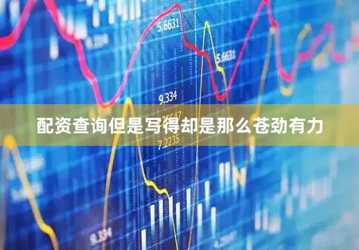 配资查询但是写得却是那么苍劲有力